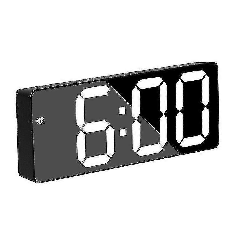 Wecker Led Display Digital Spiegel Wecker Batterie / Plug-in Wecker