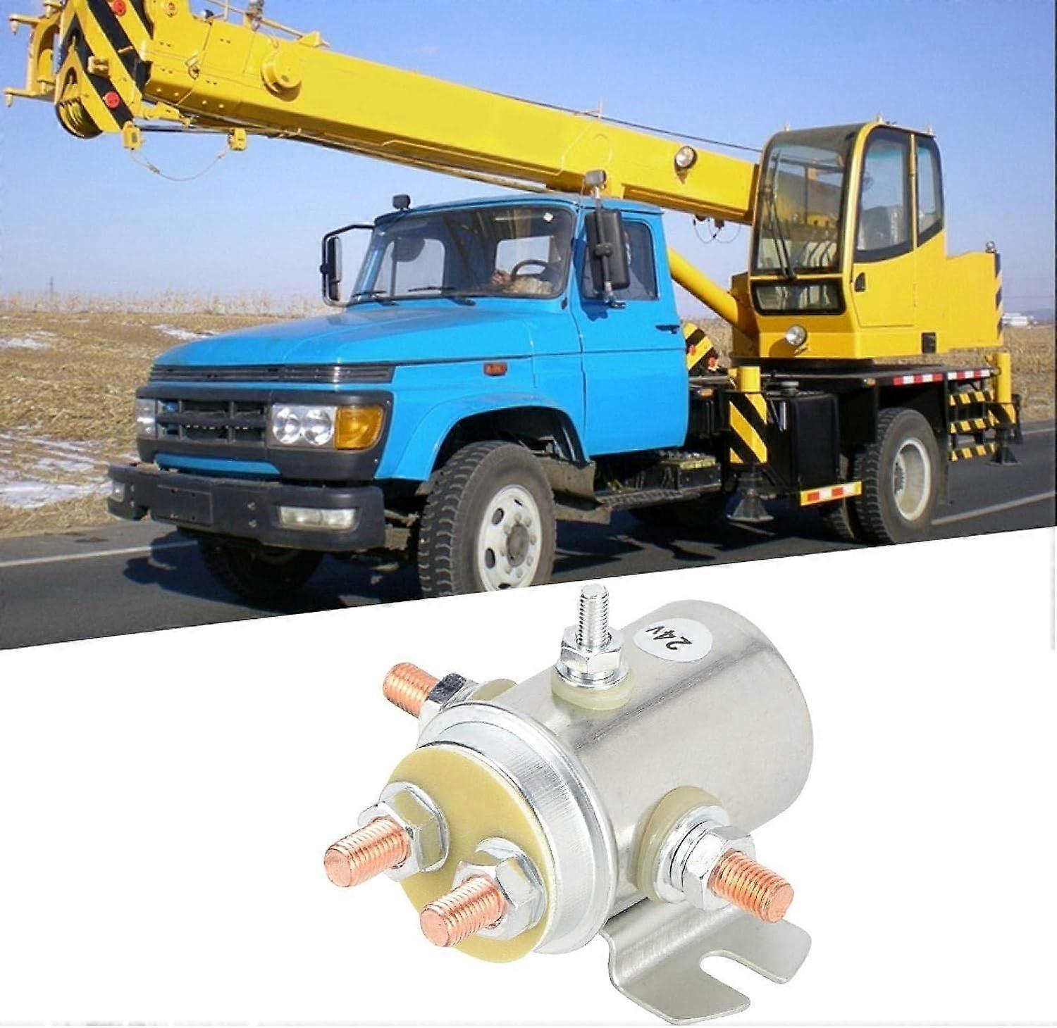 4) 12V Winch Motor Industrial Switch Relay Solenoid Continuous Duty 6 Terminal E - Foto 8