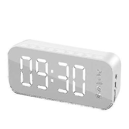 Multifunctional Led Digital Alarm Clock, Bluetooth Speaker, Bedside Desktop Luminous Electronic Music Box