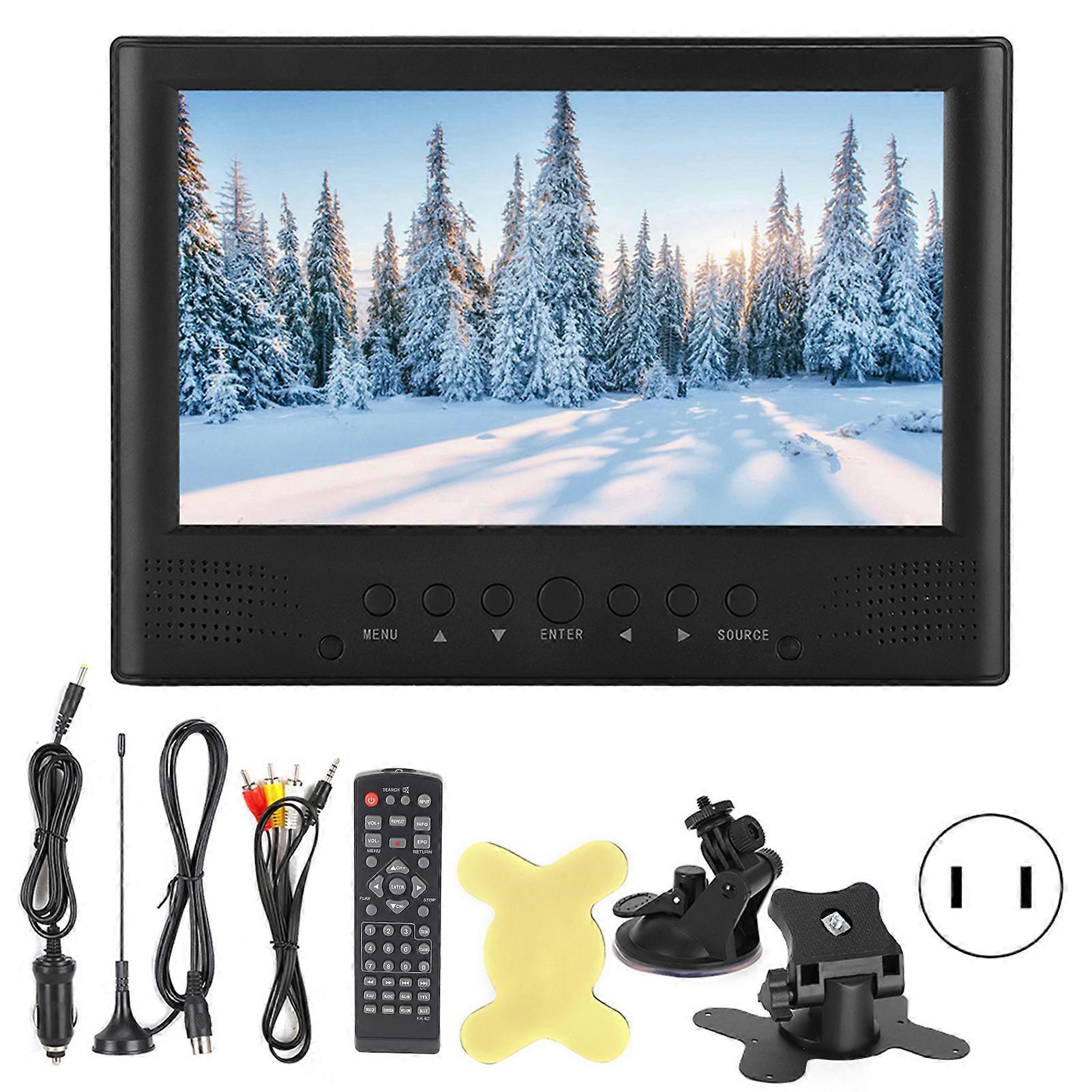 LEADSTAR 9in Front Speaker Mini HD TV with Remote Controller (US 110?220V)