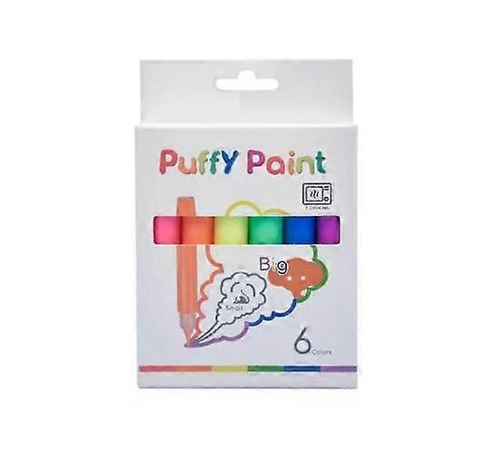Paint Pens, 1 Sets Magic Puffy Paint Pens, 2025 New DIY Bubble Drawing Pens Art Supplies