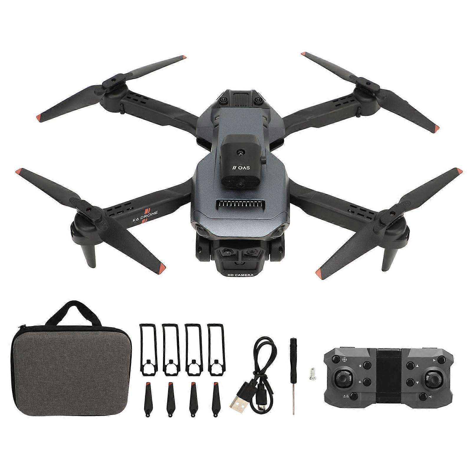 Foldable Drone Quadcopter RC Quadcopter With 4K Camera 50X Zoom Triple Camera System Trajectory Flight 4 Way Obstacle Avoidance