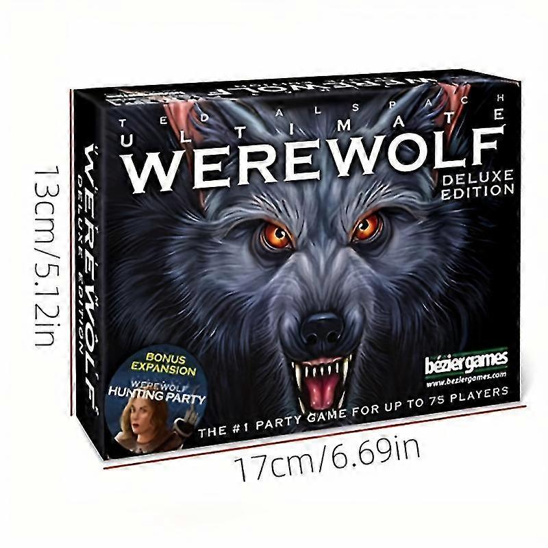 Νέα μοντέλα επιτραπέζιο παιχνίδι, Ultimate Werewolf Deluxe Edition, Engaging Social Deduction, Fast-Paced Gameplay, Hidden Roles &; Bluffing Christmas Day Thanksg