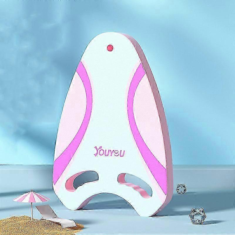 A-shaped Thickened EVA Children's Summer Swimming Float, Light Pink