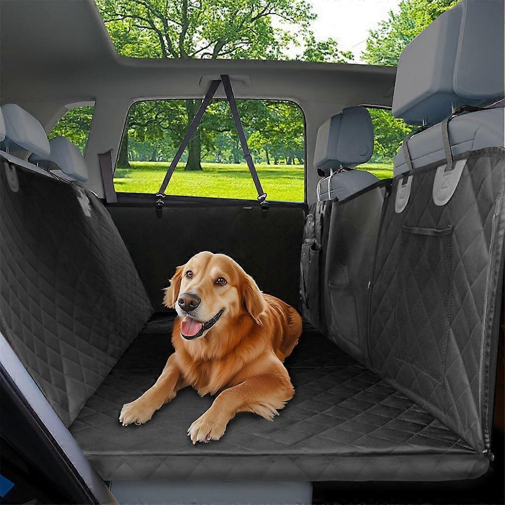 Grande rallonge de siège arrière pour chiens Oxford Housse de siège d’auto pour chien Protection de siège arrière étanche Hamac de voyage pour chien