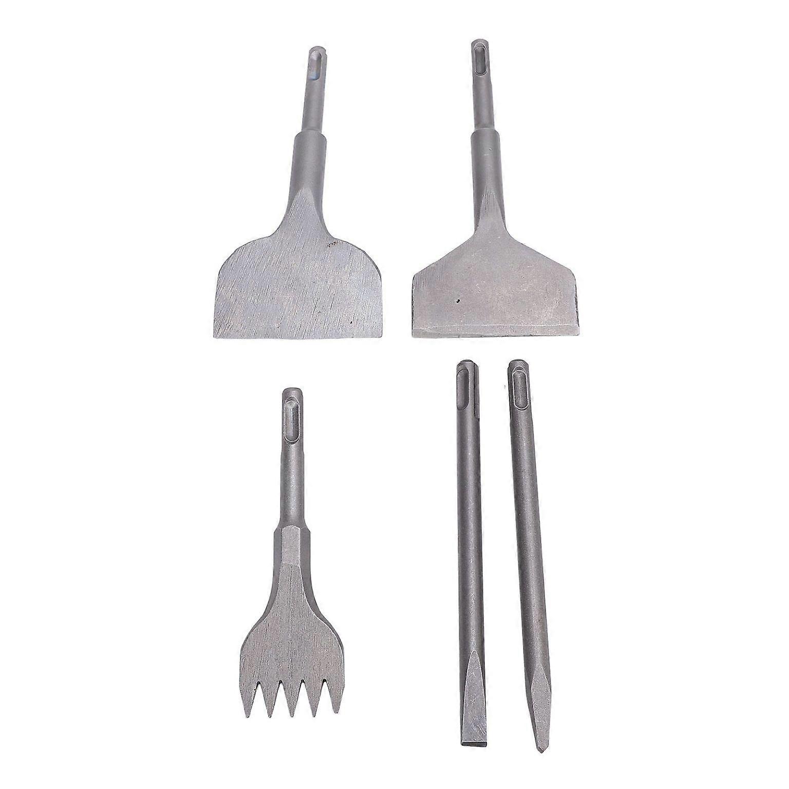 chisel bits hammer drills chisel bits 5Pcs Chisel Set Metal Mechanic for Hammer