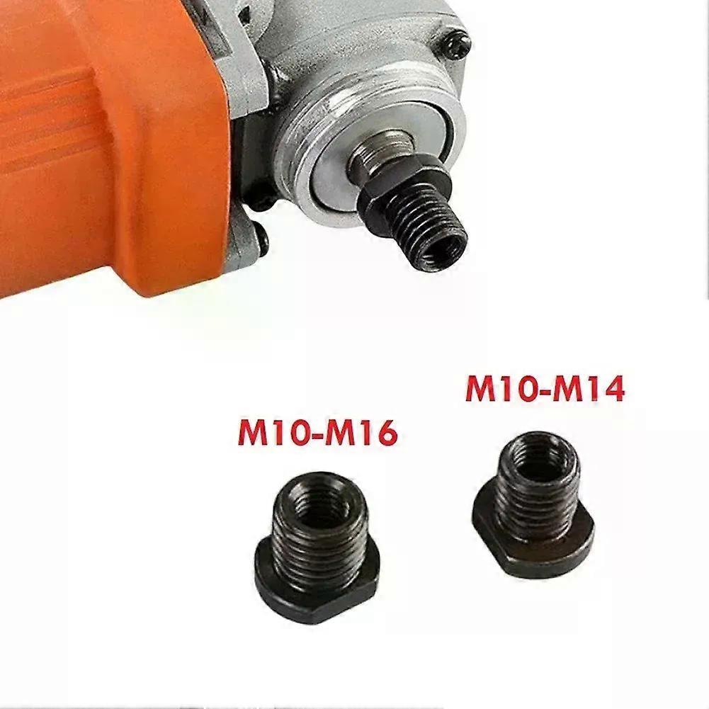 2pcs Angle Grinder M10 To/M16 Thread Converter Interface Connector For Angle Grinder Polishing Adapter