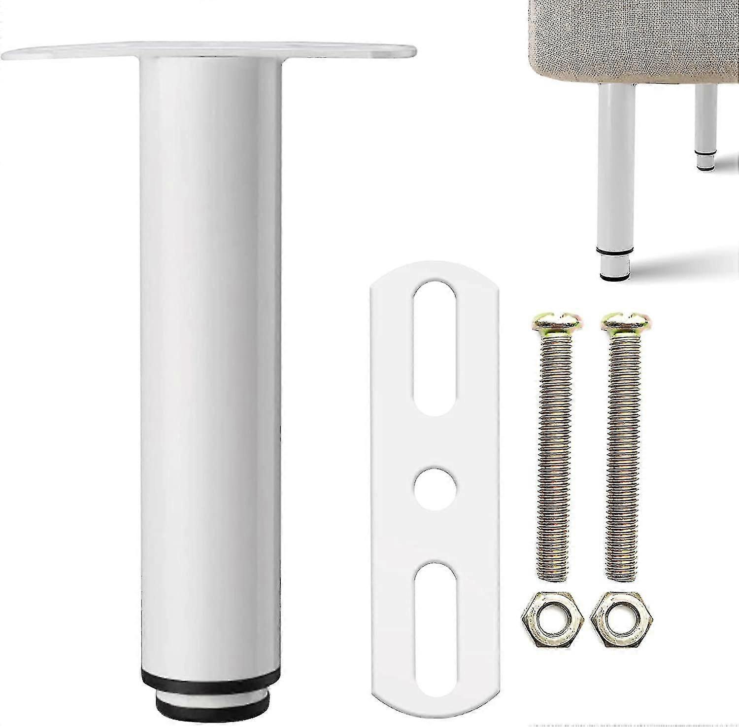 Sängyn säädettävät jalat, metallihuonekalujen tukijalat jalka, sisäänvedettävä raskaan käytön sängyn keskikehys liuskatukijalka, sopii kaapin vuodesohvan runkoon R