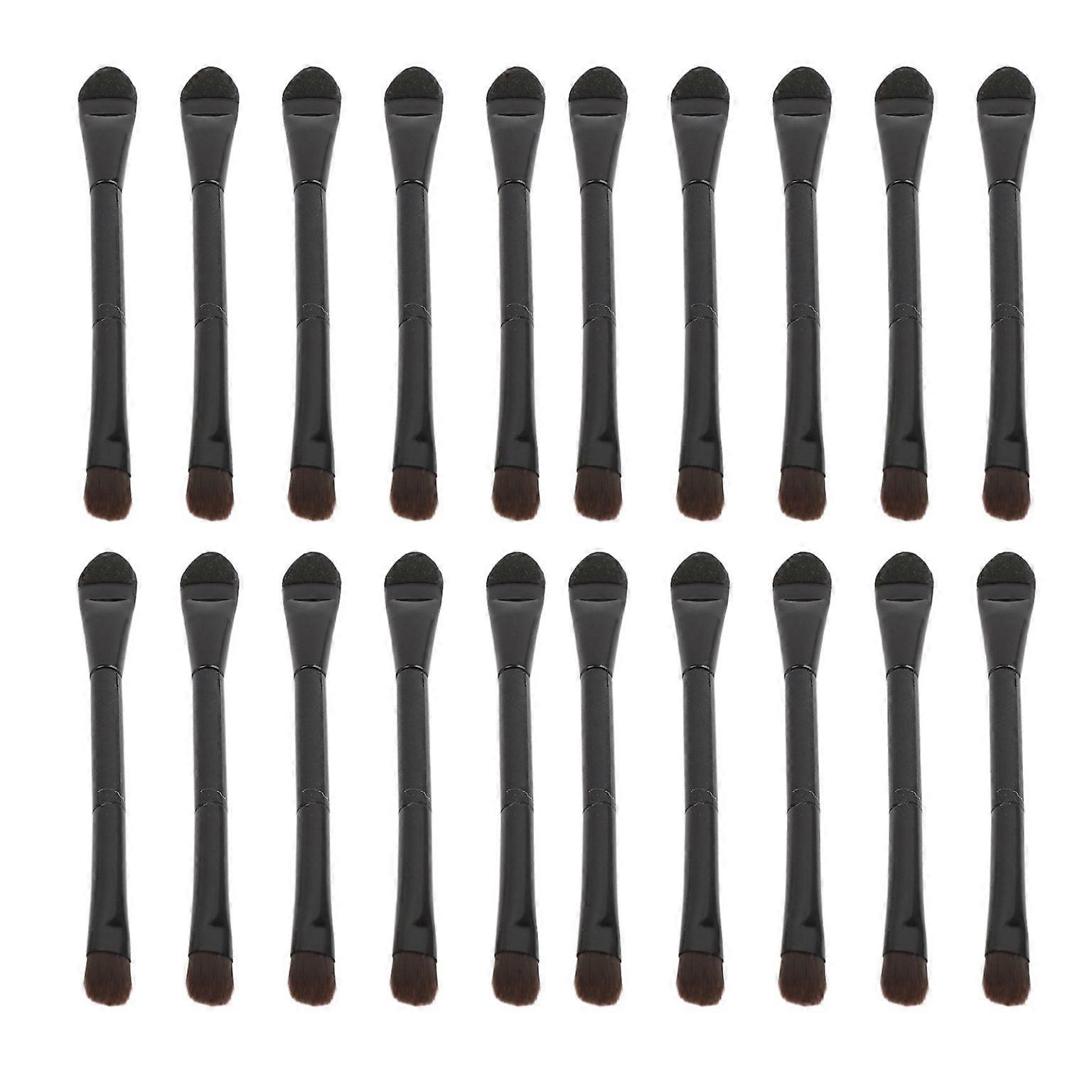 Dual-Ended Eyeshadow Brush & Sponge Applicator