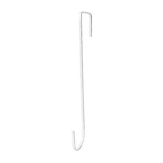 Front Door Christmas Hook Wreath Hanger Strong Load-bearing Rustproof Ultra-Thin Design Easy Installation Halloween Decoration Holder