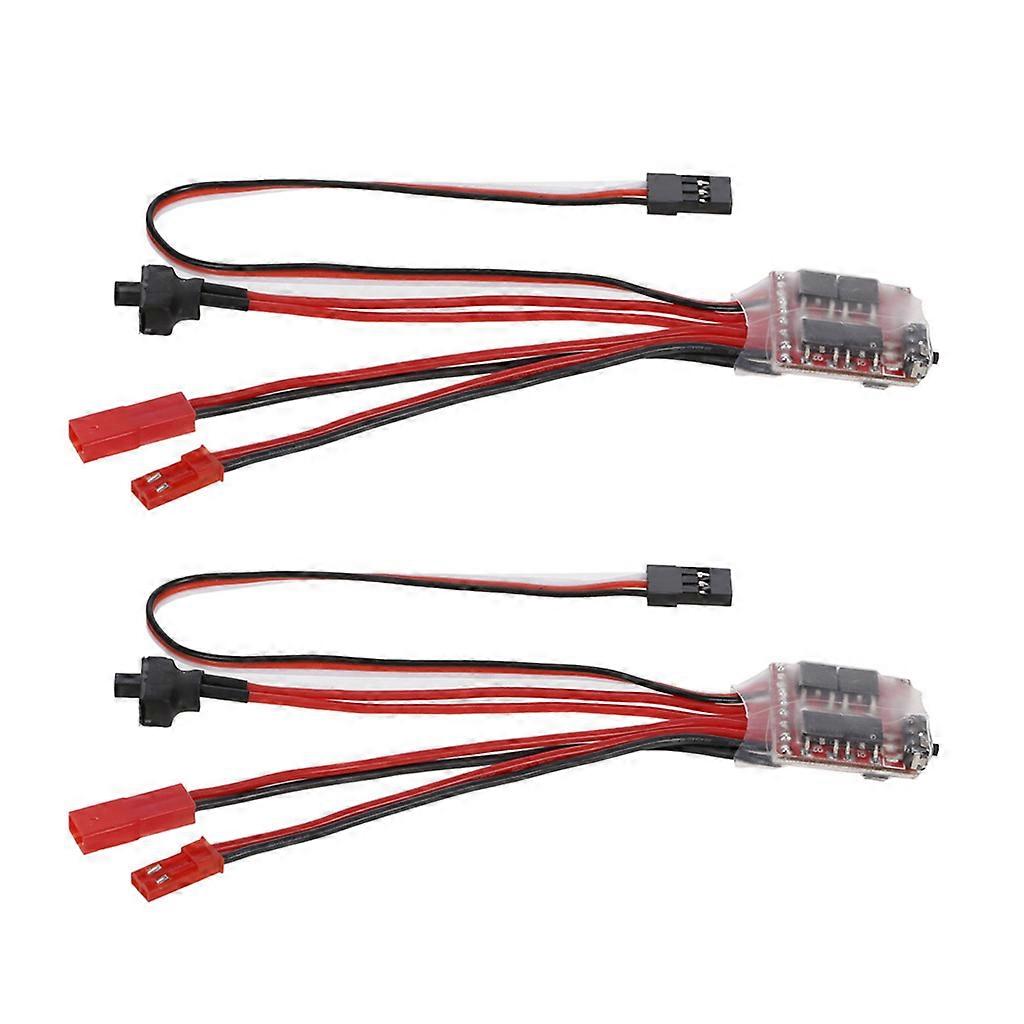 1 Piece/2 Pieces Remote Control Model Car Brushed ESC for Car Toy Upgrade Accessories Fine Material