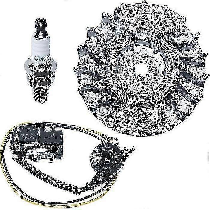 Flywheel Ignition Coil Kit With Spark Plug Compatible With Stihl Ms231 Ms251 Ms 231c Ms 251c Replace 11434001307 1143 400 1203 -sy