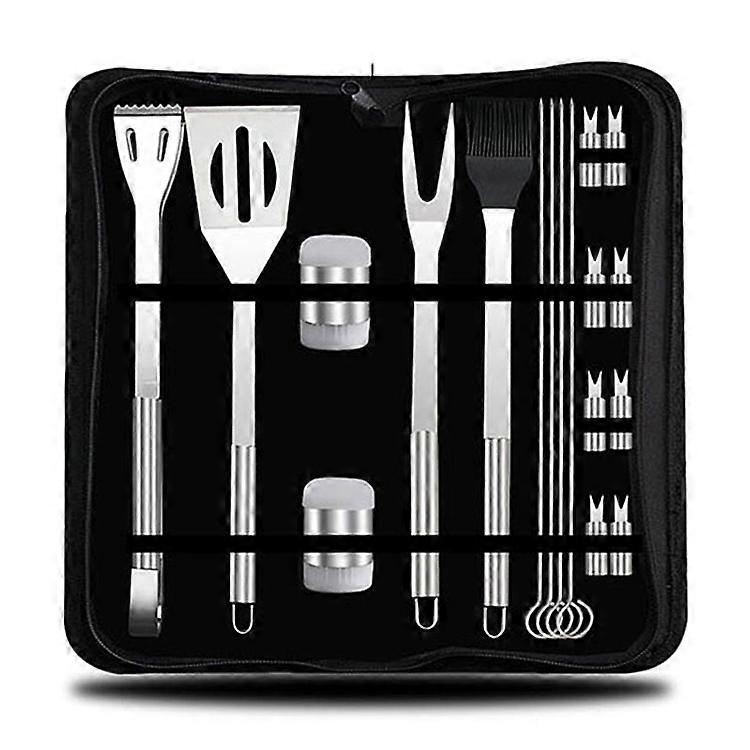 Camping Barbecue Tool With Thermometer
