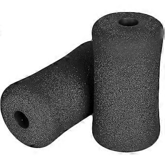 WXHPair Dei Rulli Del Piede Della Schiuma Per Le Parti Di Ricambio Dell'attrezzatura Della Macchina Per Esercizi Della Palestra Domestica Con Aste 22mm (schiuma 135*75)