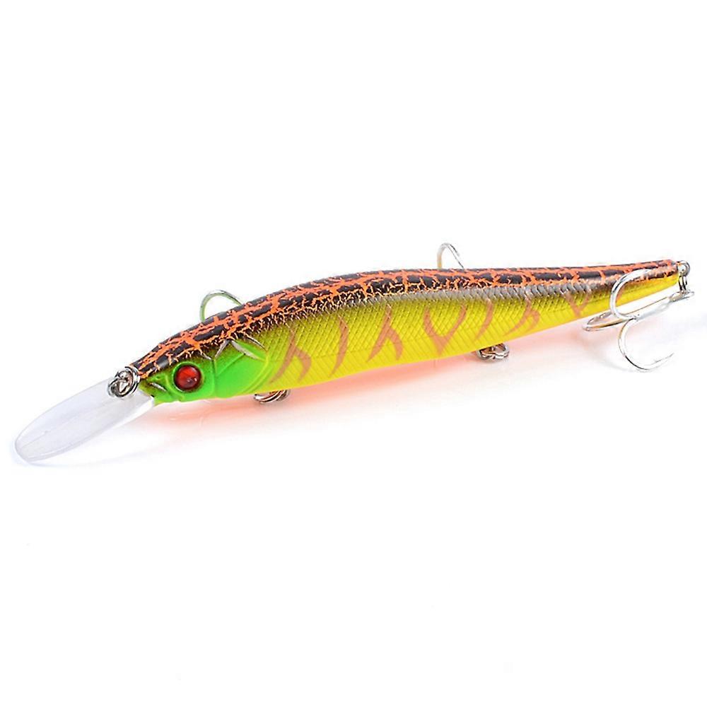 CH36 13.5cm 17.4g Jerkbait Fishing Lure ABS Plastic Artificial Lure with Three Hooks-Style 6