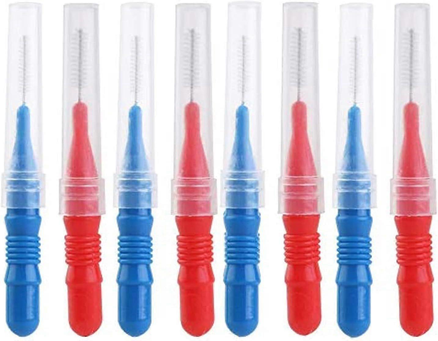 2.5mm Interdental Brush Cleaners,Toothpick Between Teeth Brush Kit50 Pack