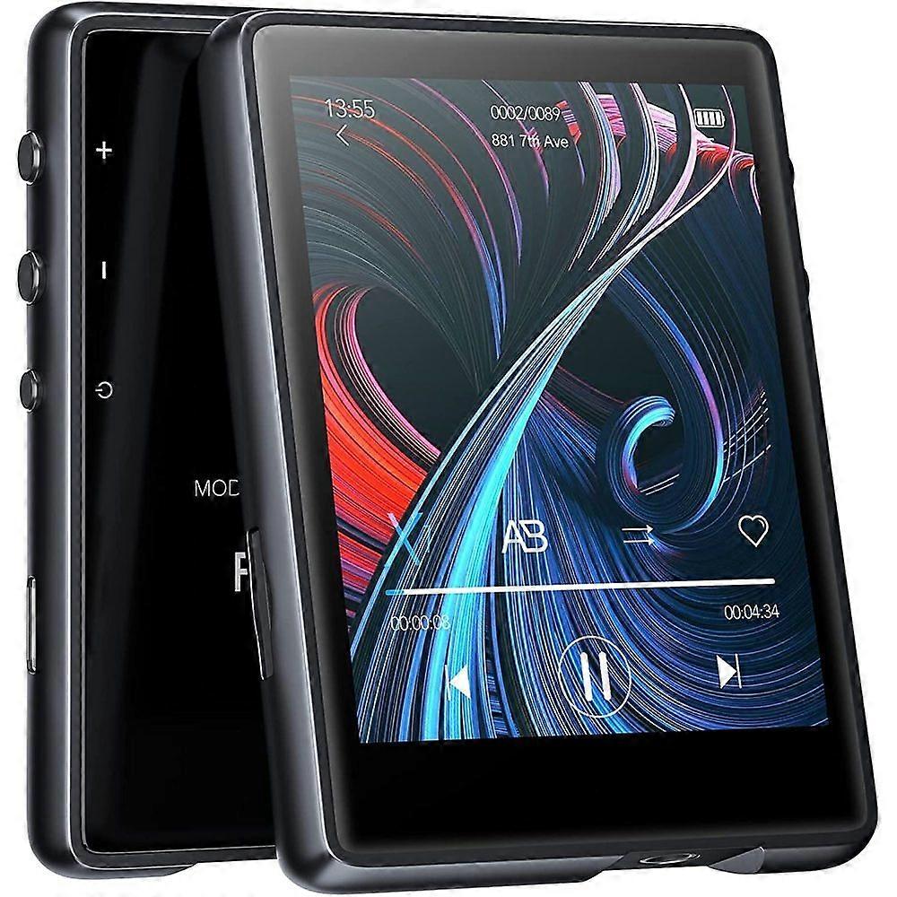16GB MP3 Player Bluetooth Touch Screen HiFi Lossless Sound Music Player with Speaker, Line-in Voice Recorder, FM Radio