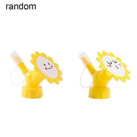 2 in 1 Watering Can Flower Shape Beverage Bottle Spraying Nozzle Sprinkler