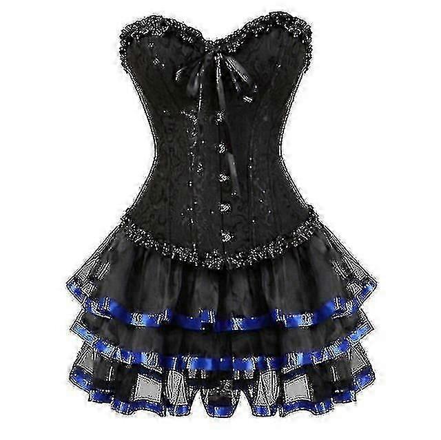 Corsets Es Pour Femmes Taille Costume Overb Esque Corset Et Mini Jupe Set Tutu Corselet