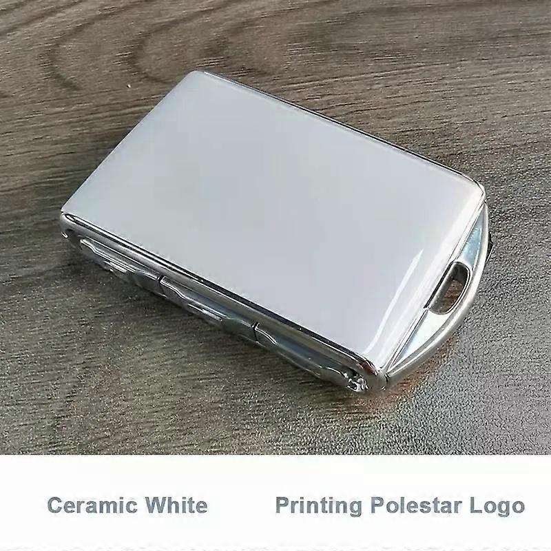 Zinc Alloy Frame Car Key Case Auto Key Modification compatible for XC40 XC60 XC90 S60 S90 V60 V90 Polestar 2 Polesta1 Car Accessories