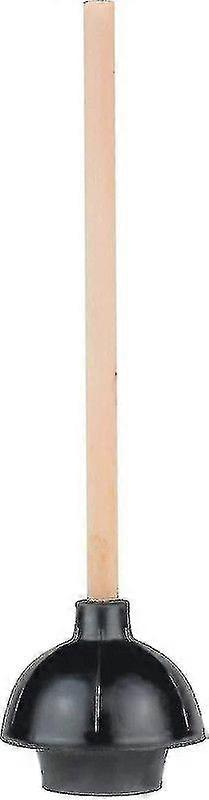 Gumi WC dugattyú, dupla tolóerős erő csésze, nagy teherbírású, kereskedelmi minőségű fa fogantyúval