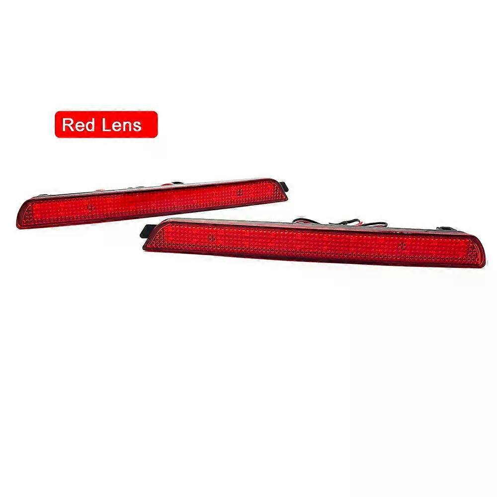 Compatible 2Pcs LED Rear Bumper Reflector Warning Light For Mazda 3 04-09 Mazdaspeed 3 07-09 Axela BK5P/BKEP/BK3P Braking Brake Light