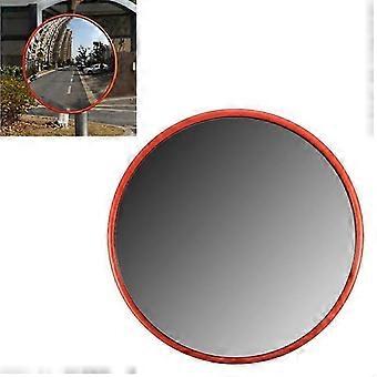 30cm Wide Angle Security Road Mirror Curved For Burglar Indoor Outdoor Road Safety Traffic Light Convex Mirror