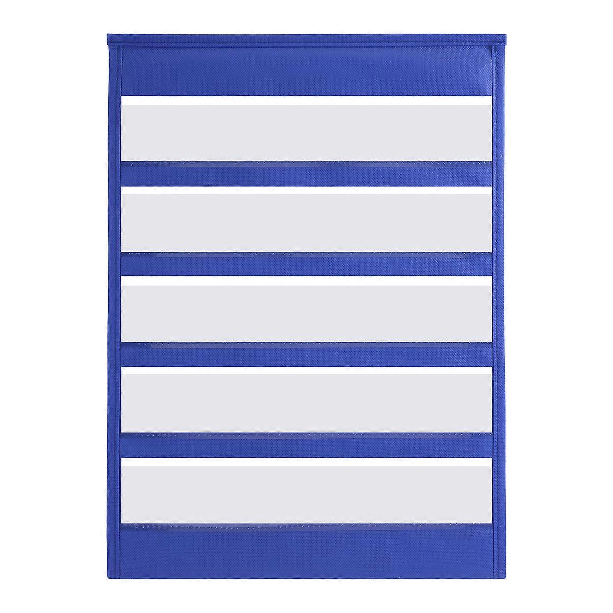 Chart Double-Sided and Self-Standing Pocket Chart Stand(43X 33cm)
