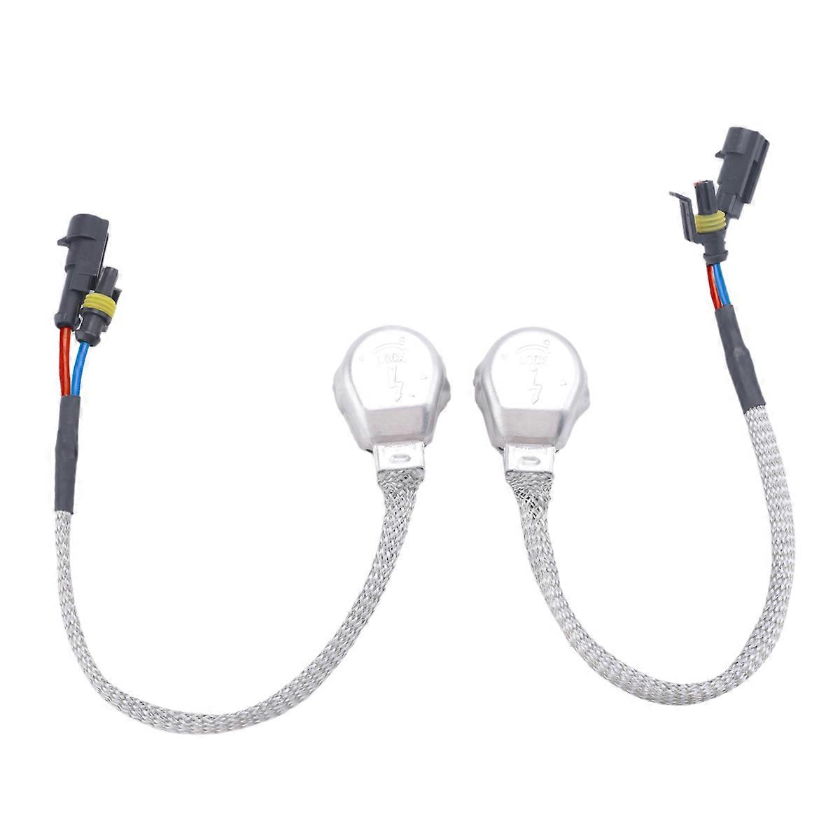 2X D2S/D4S HID Xenon Bulb Adapters Wire Harness Connector Cable Socket