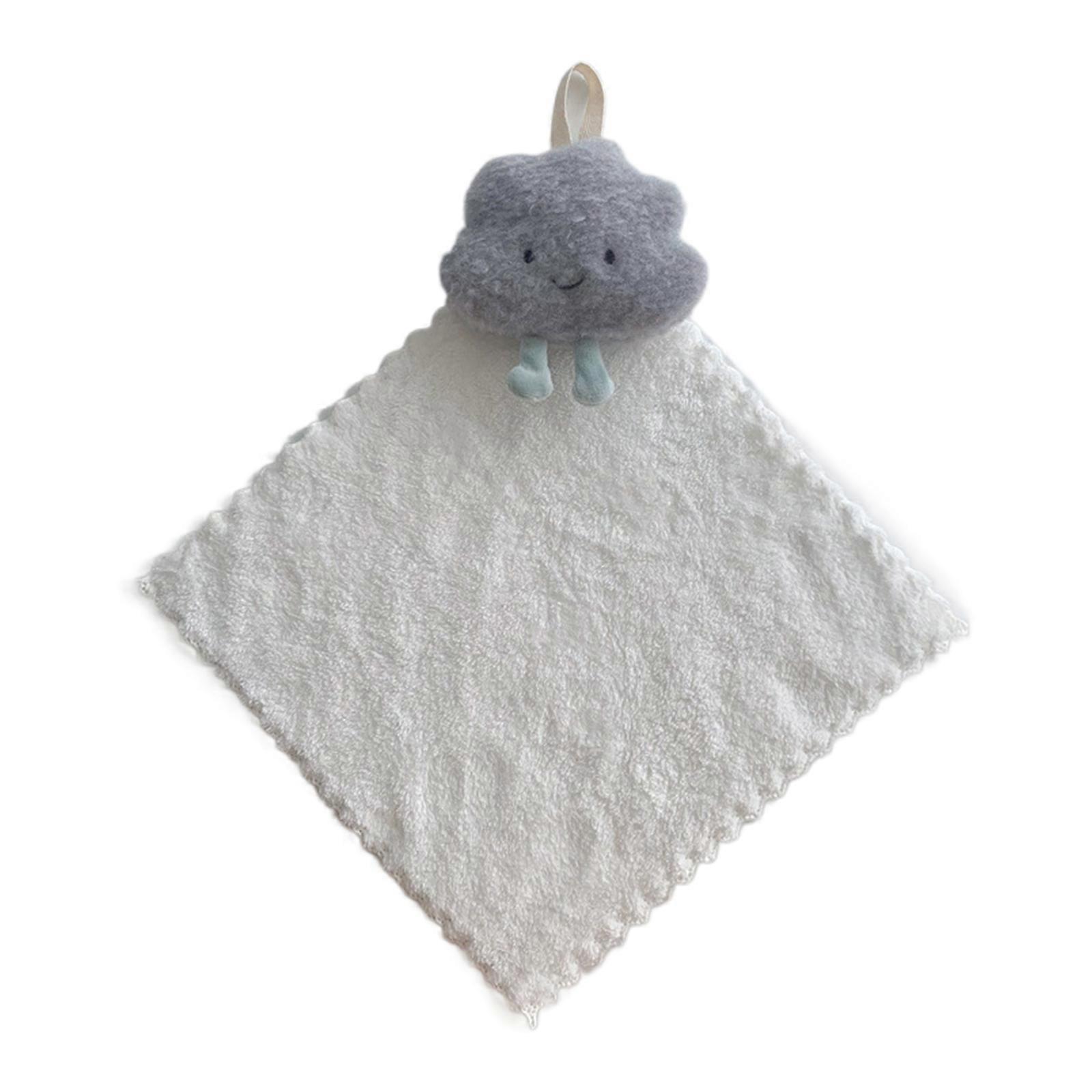 Cute Cartoon Handkerchief Towel Soft & Practical Washcloth Lovely Pattern Hand Towel Lightweight Cloth for Everyday Use