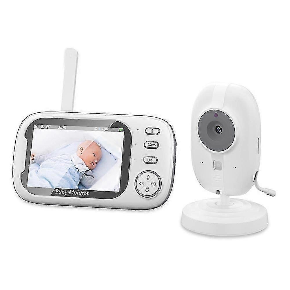 Βίντεο Baby Monitor, Baby Caregiver, 3.5Inch IPS οθόνη Baby Camera Monitor Lullaby Feeding Alert, ΕΕ