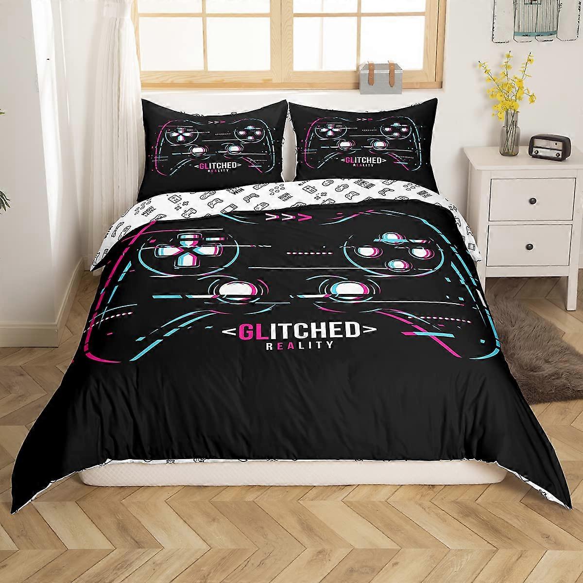 1 Set Modern Gamer Gamepad Set Bedding for Bedroom King Size