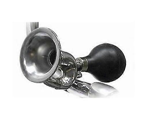 Bicycle Bike Air Horn, Retro Metal Twist Bugle Rubber Bulb