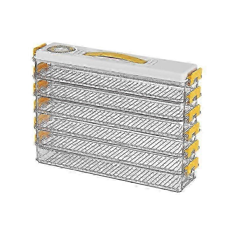 Dumpling Storage Box Sandwich Storage Food Grade Multi-layer Portable With Timing Freezer