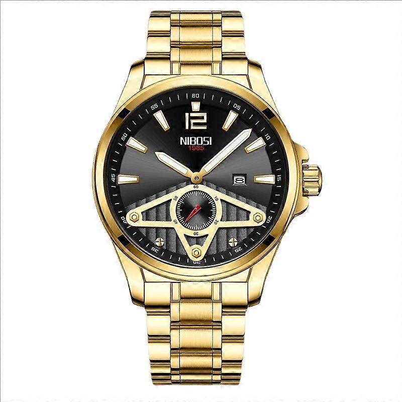 NIBOSI Water-Resistant Watch - 30M Protection for Daily Use