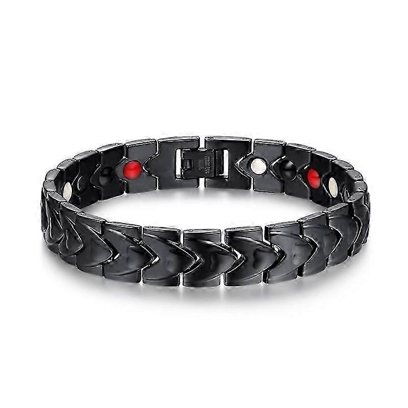 Brățări magnetice puternice pentru bărbați Magneți din titan cu rezistență dublă brățări brățări