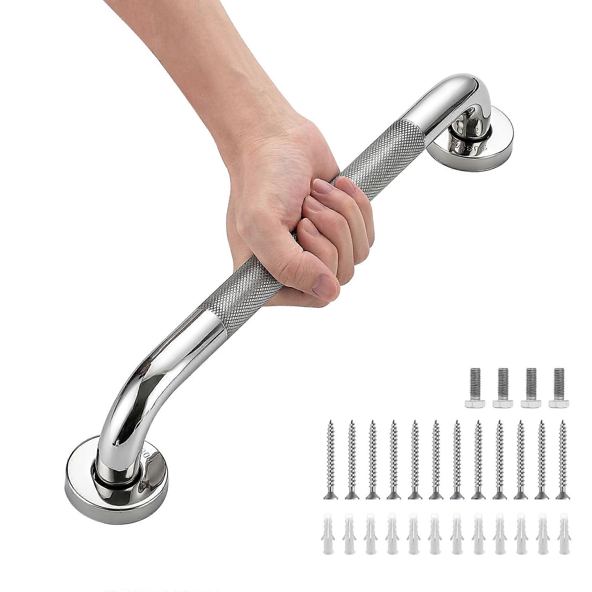 12-Inch Anti-Stream Shower Holding Sticks for Elderly, 2-Pack Adjustable Shower Arm Support Sticks