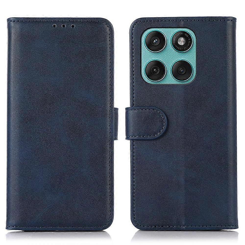 Lehmän tekstuuri nahkainen puhelinkotelo