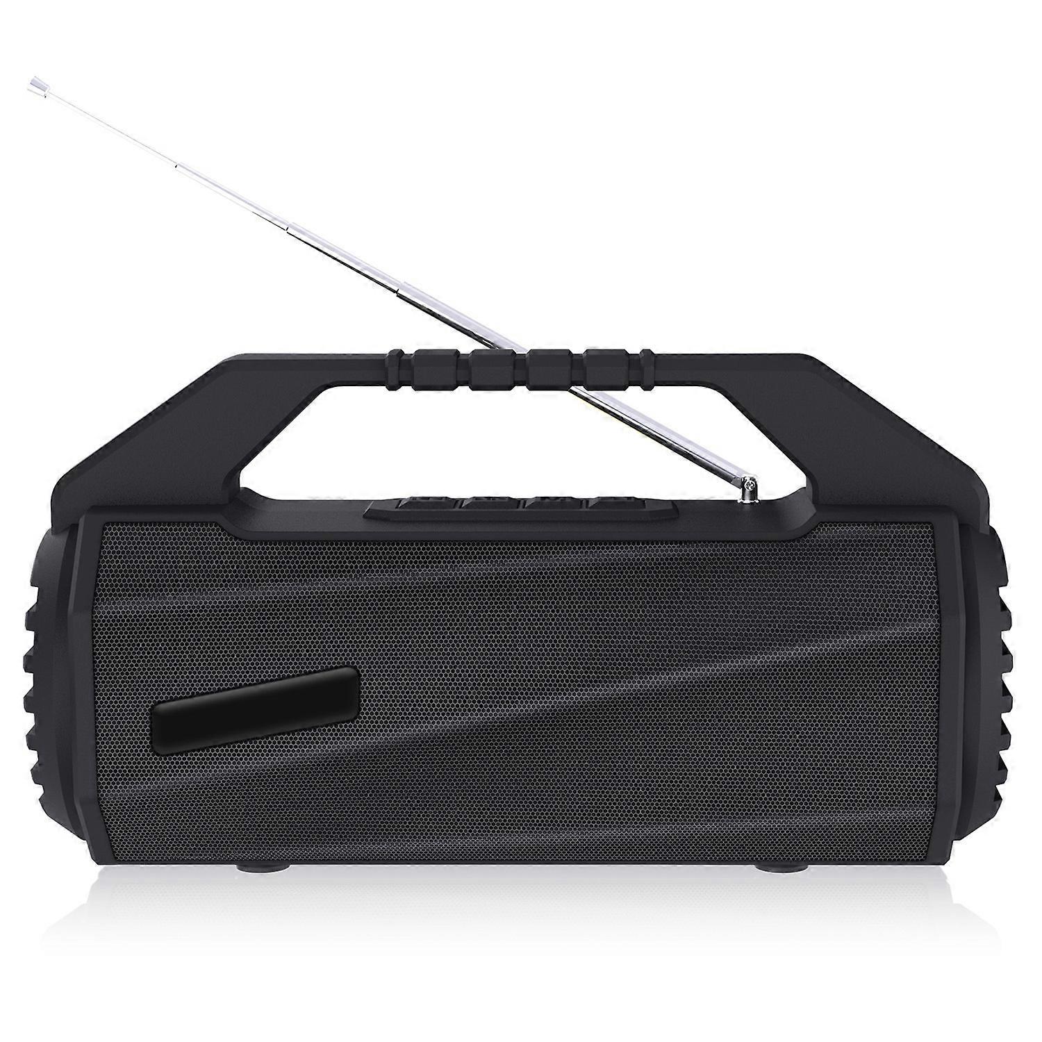 NewRixing NR-4025FM Outdoor Splash-proof Water Portable Bluetooth Speaker, Support Hands-free Call / TF Card / FM / U Disk