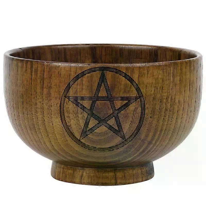 Altar Bowl Handmade Bowls Ritual Tableware Ceremony Moon Divination Astrological Tool Board Game Witchcraft Prop 87HB