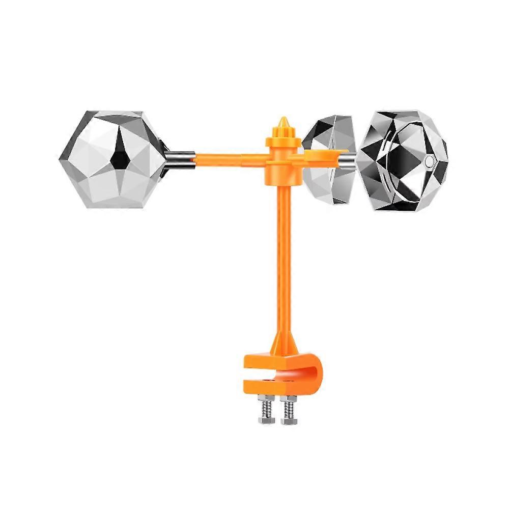 Bird repeller, Fokelyi, 360 reflective design, wind powered, complete set