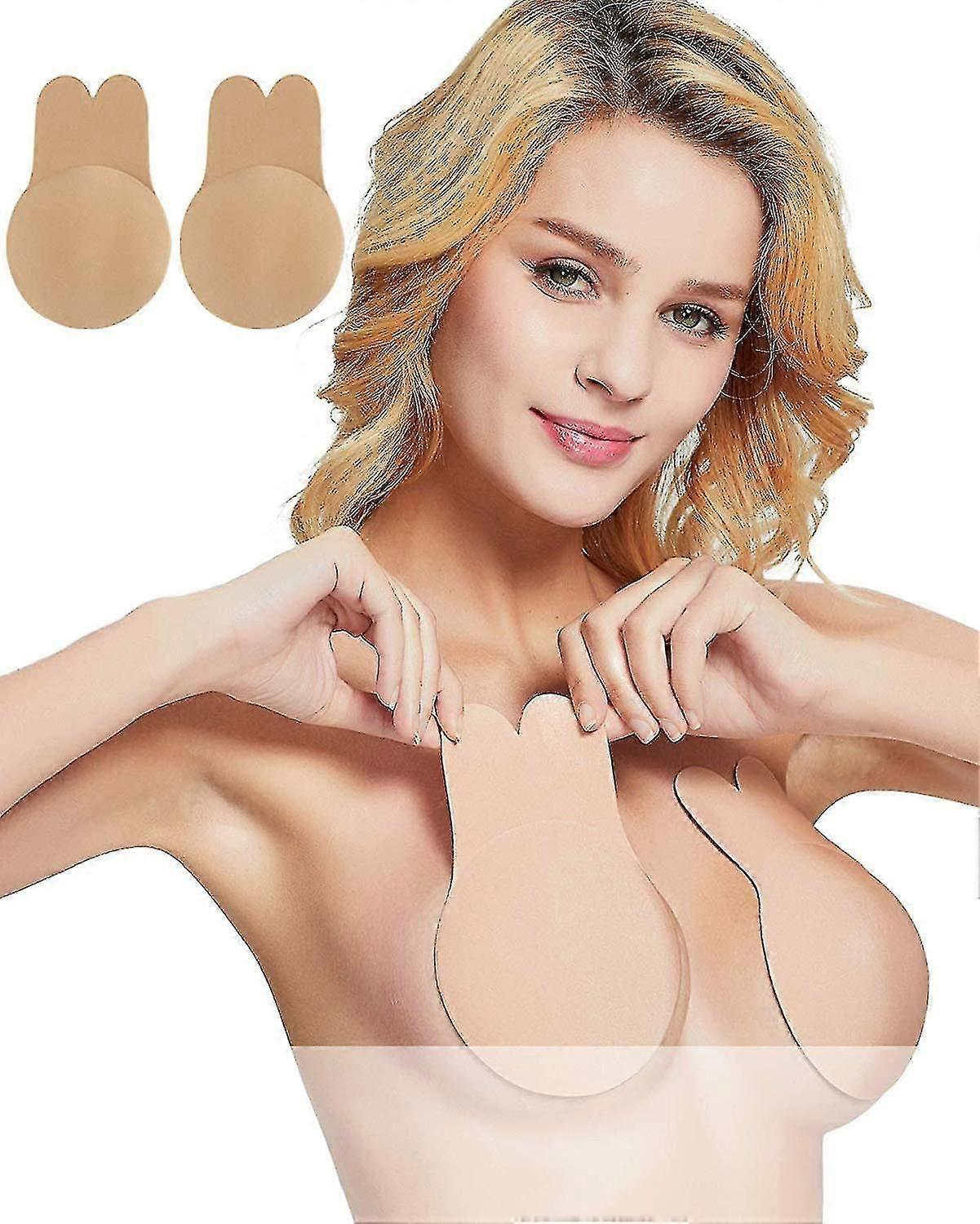 Adhesive Silicone Invisible Bra Reusable Lifting Bra