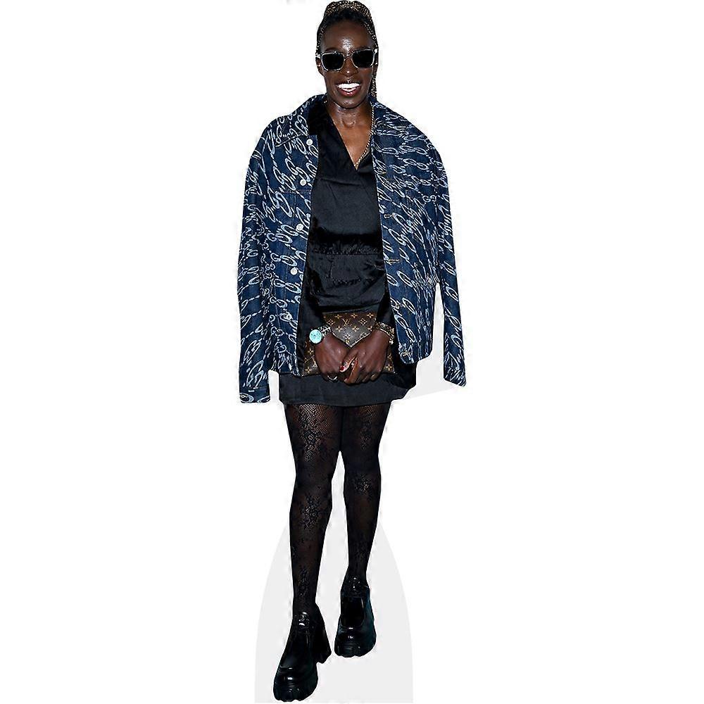 Viviane Asseyi (Jacket) Cardboard Cutout (lifesize OR mini size). Standee. Stand Up.