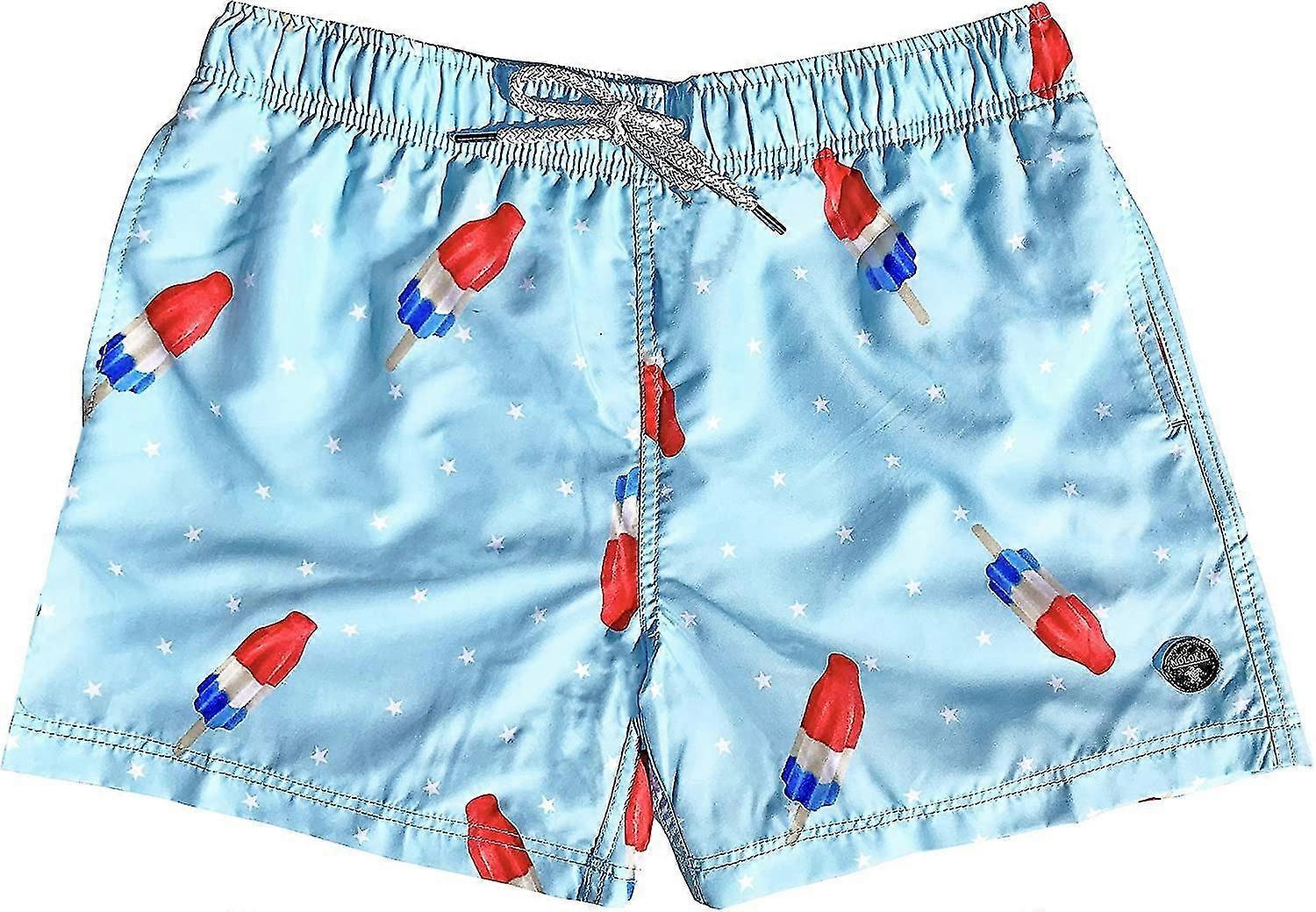 Maillot de bain pour hommes Cordon de taille sèche Qxuan