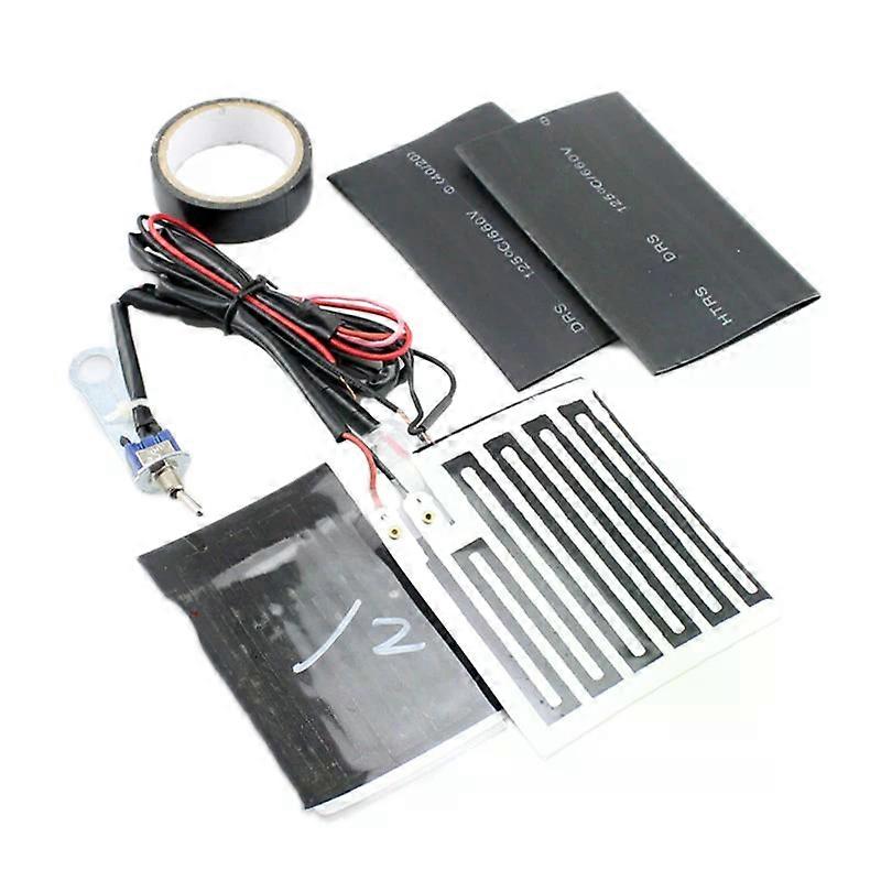Universal Heated Grips 12V Motorcycle Electric Heating Handle Kit Refit Hand Set Universal Electric Heating Insert Handlebar Pad