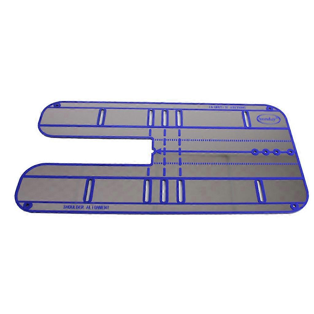 Portable Golf Putting Practice Mirror Blanket Train Auxiliary Tools Reflective Multicolor