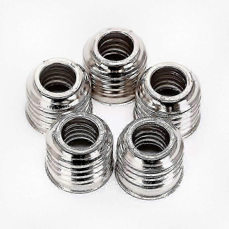 5x E27 to E14 Lamp Holder Converter Socket Light Bulb Holder Adapter Plug for Compatible Brands