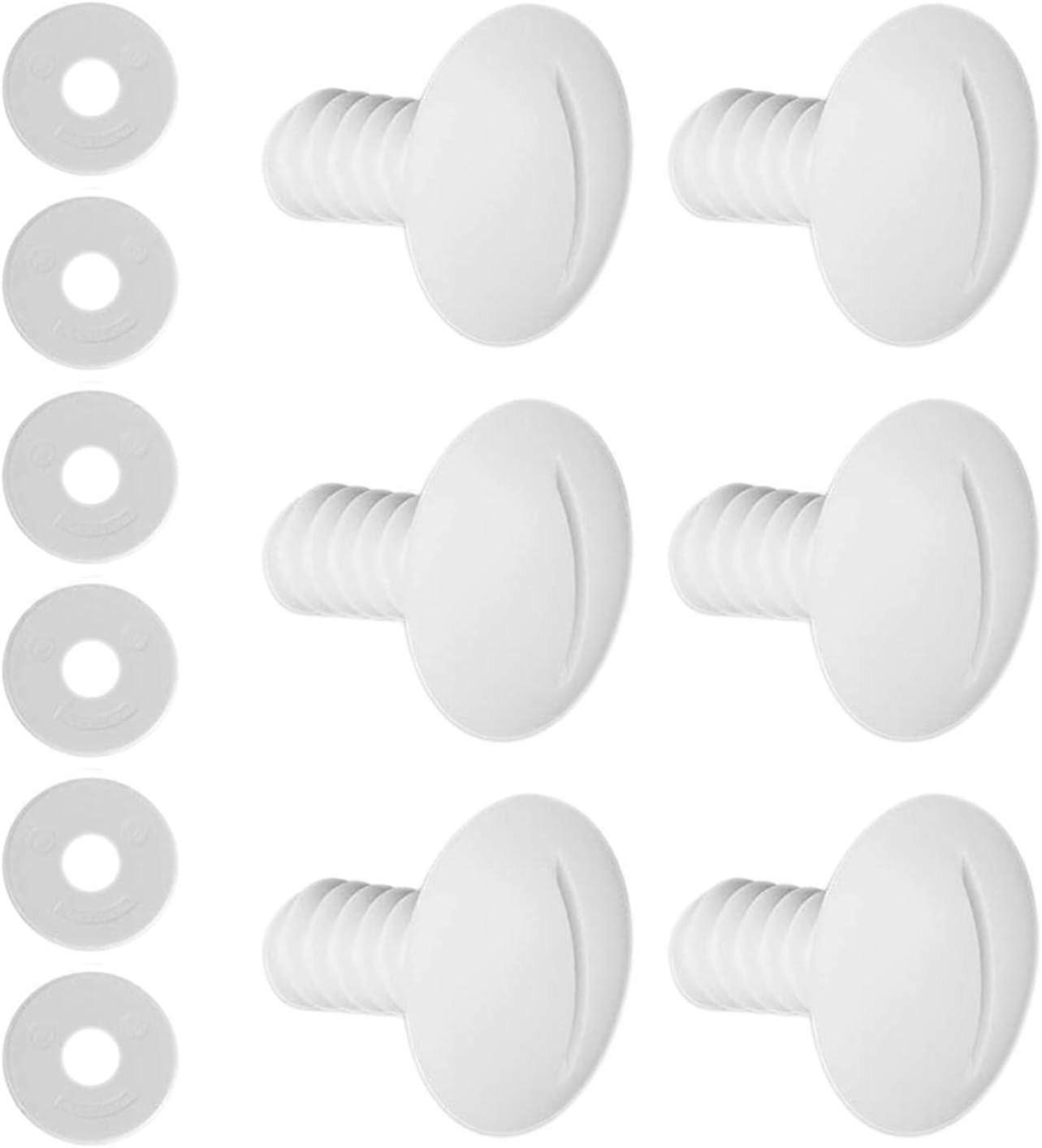 6pcs Wheel Screws with Washers Part No. C55 C-55 for Polaris 180 280 Pool Cleaner Parts