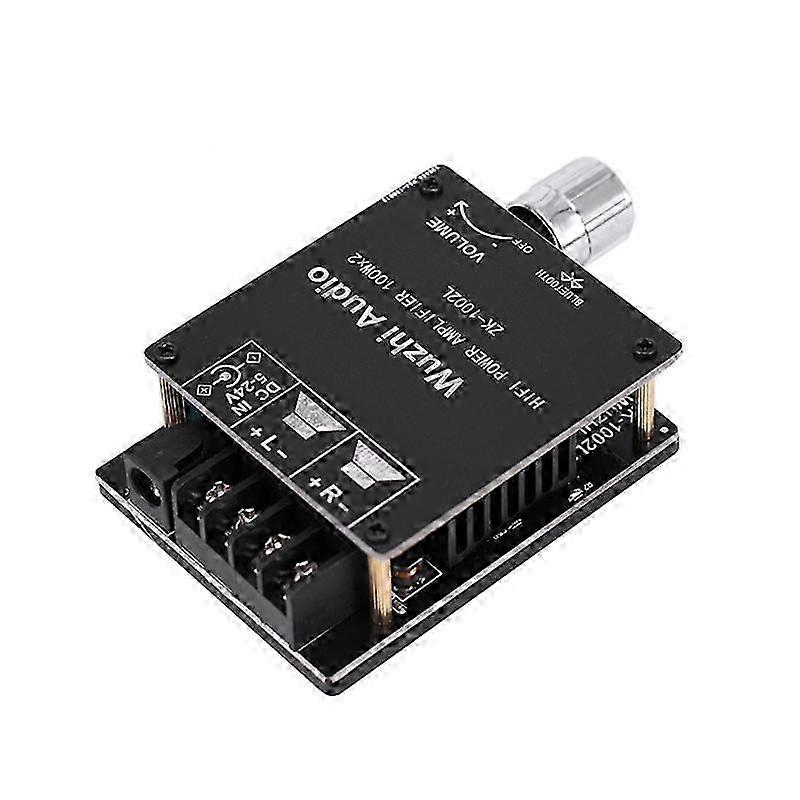 -1002L MINI Bluetooth 5.0 DC 5-24V Wireless Audio Digital Power Amplifier Stereo Board 100Wx2 Bluet -C