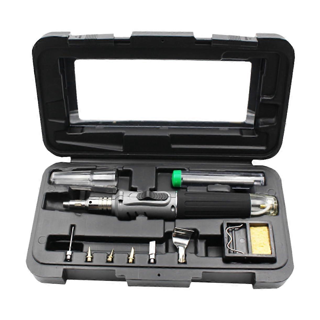Selfigniting wireless soldering iron for jewelry making, model building, and electronics, ESD portable for applications and repairs.